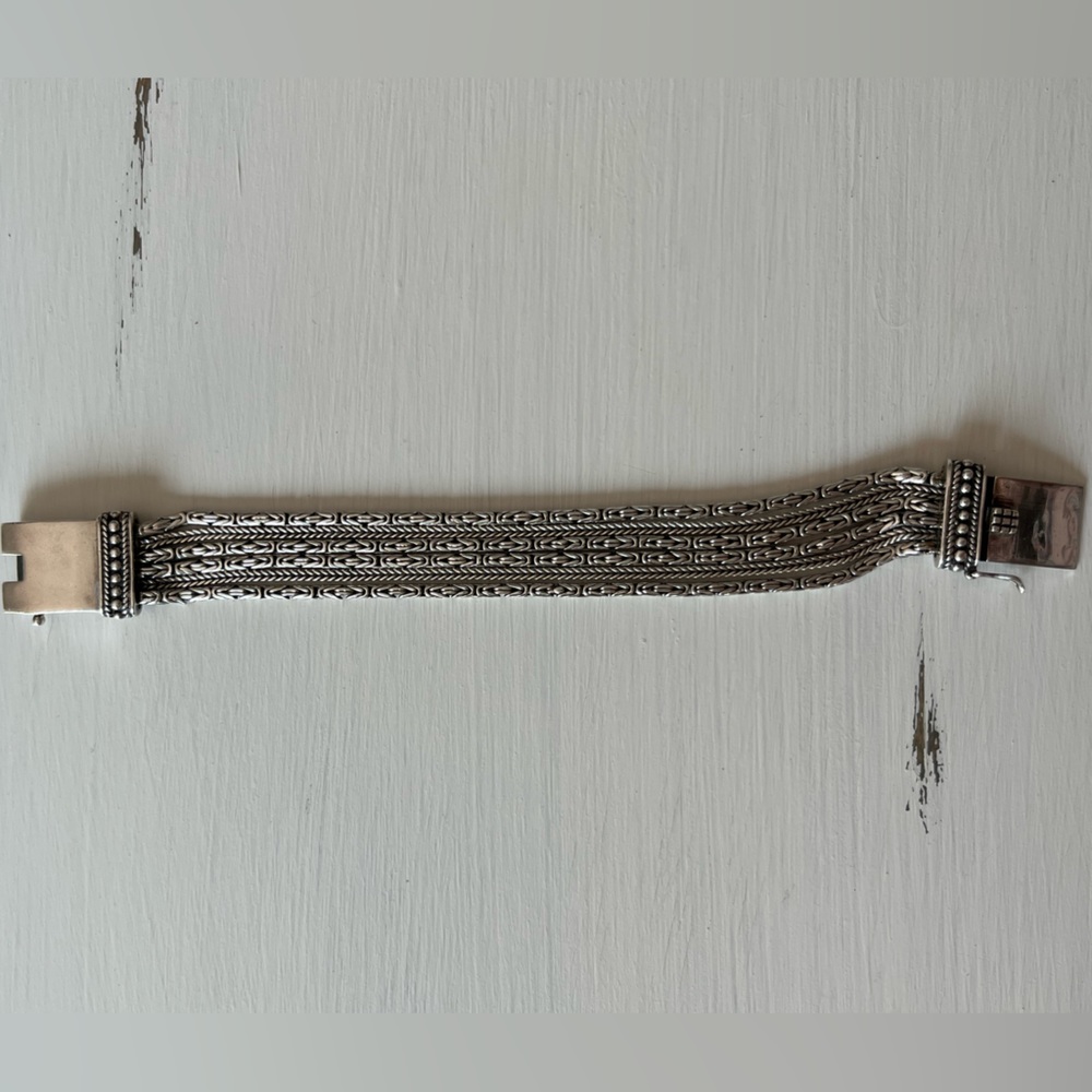 Silpada sterling silver 5 strand bracelet